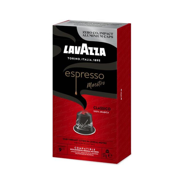 Espresso Maestro Classico NESPRESSO Lavazza (10 individually wrapped capsules)
