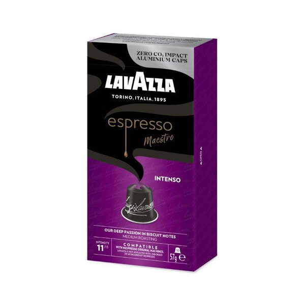 Espresso Maestro Intenso NESPRESSO Lavazza (10 individually wrapped capsules)