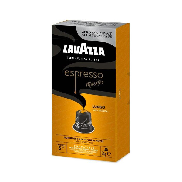 Кафе Капсули NESPRESSO Еспресо Маестро Лунго (10 бр. в кутия)
