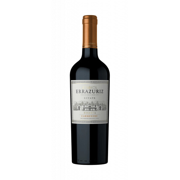 red wine Carmenrre Reserva Errazuriz 2022