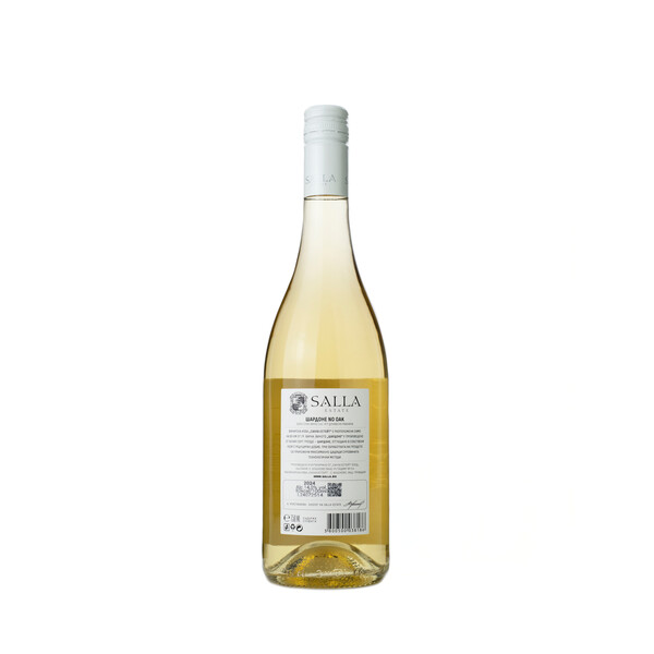 white wine Chardonnay No Oak Salla Estate 2024г.