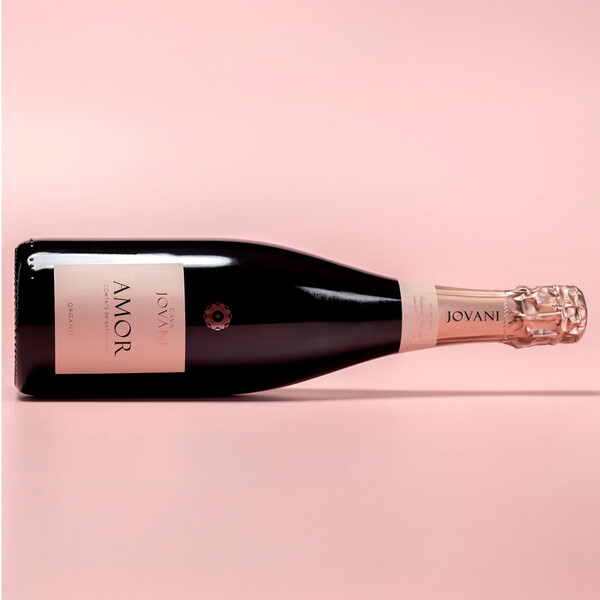 Пенливо вино Кава Розе Амур Резерва Брут Органик, Cava Jovani