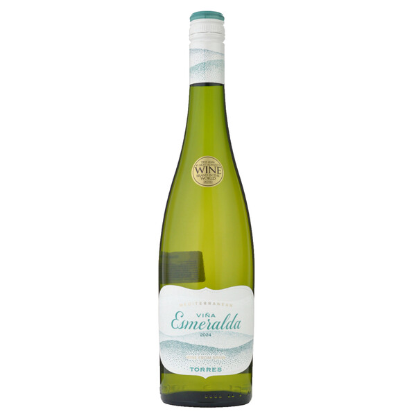 white wine Moscatel and Gewurztraminer Vina Esmeralda Posidonia Edition Mediterranean 2024