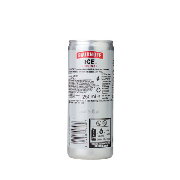 vodka Smirnov Ice