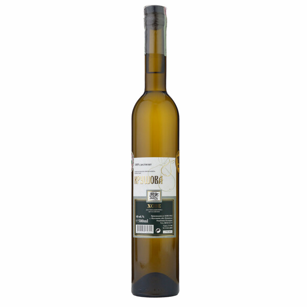 Pear brandy 0.50 l. Hove Distillation Muselievo, region Plevenska, Bulgaria
