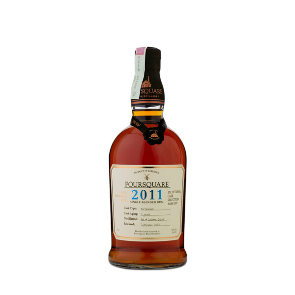 Single Blended Rum Foursquare 2011 Ex-Bourbon Cask 12 YO