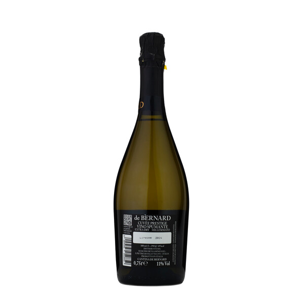 Sparkling white wine de Bernard Cuvee Prestige Extra Dry Millesimato 2024