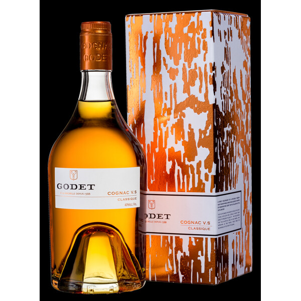 cognac Godet V.S. Classic 0.70l. Box