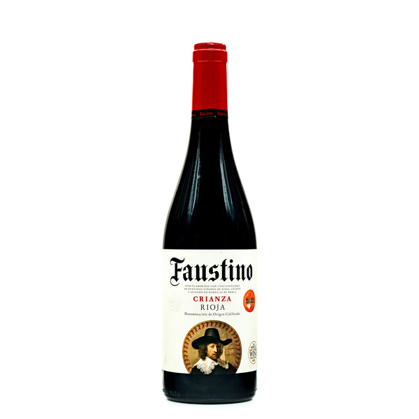 red wine Faustino Crianza DOC 2022