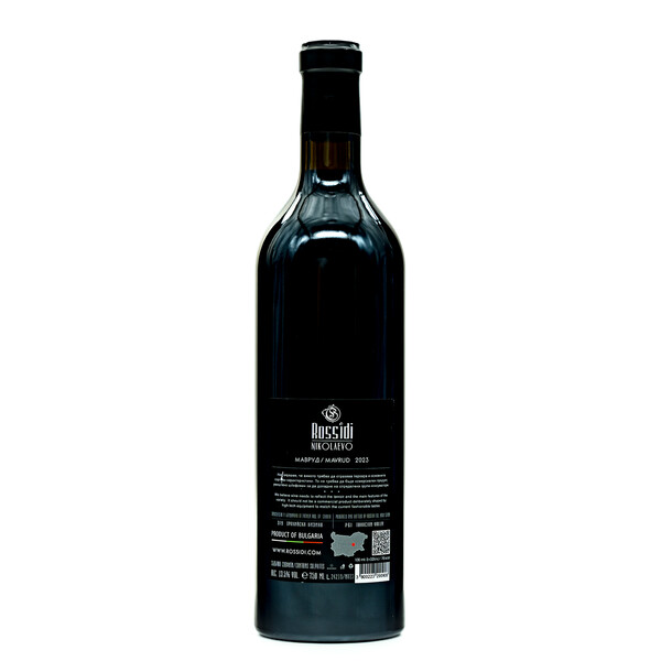 Red wine Mavrud Rossidi 2023