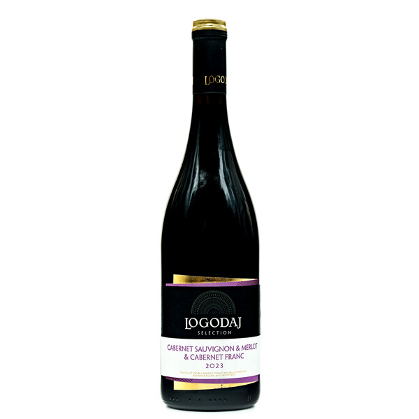 red wine Cabernet Sauvignon, Merlot & Cabernet Franc Logodaj  2023