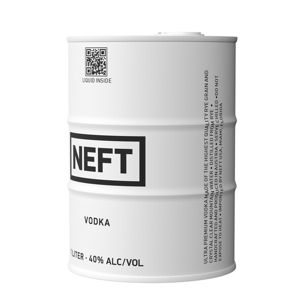 NEFT Vodka White Barrel 1 L