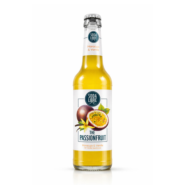 Soda Libre Maracuja (Pasion Fruit) & Vanille (Vanilla)
