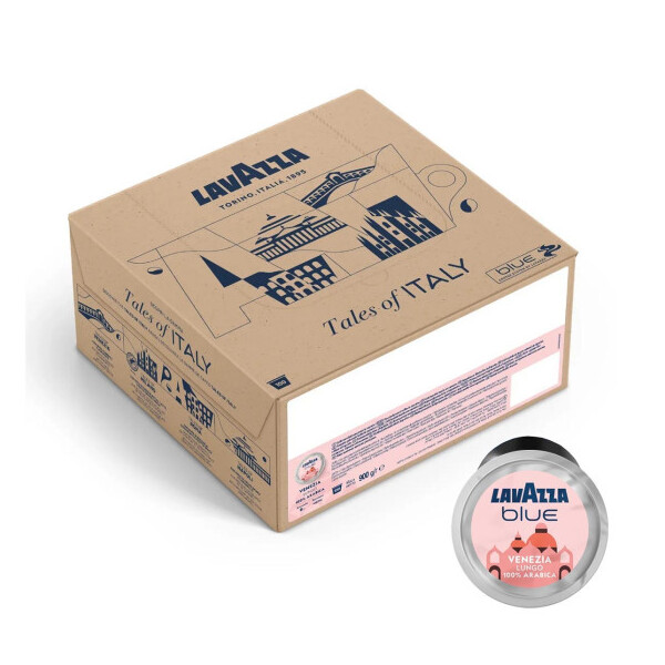 Coffee Tales of Italy Venezia Lungo BLUE Lavazza ( 100 capsules)
