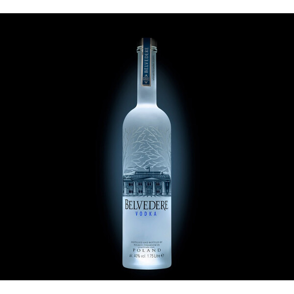 Vodka Belvedere Organic Limited luminous bottle