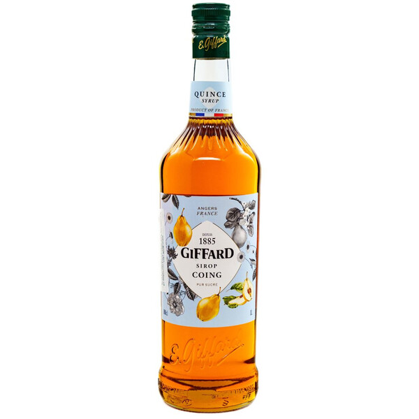 Quince syrup 1.0 l. Giffard