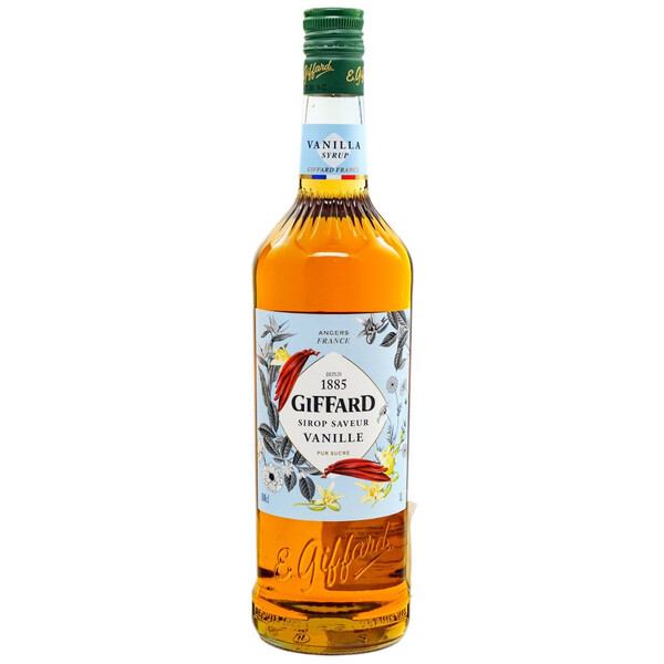 Vanilla syrup 1.0 l.Giffard