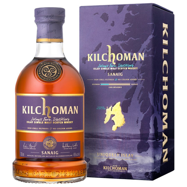 Ayla Single Malt Scotch Whiskey Kilchoman Senneig 0.70l.