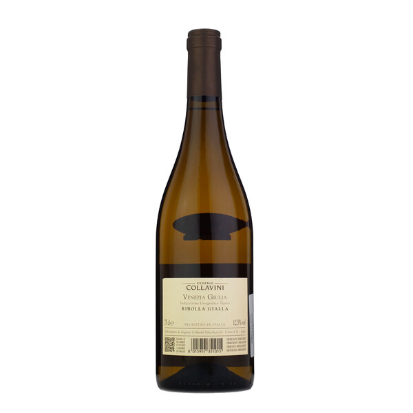 white wine Collavini Benedete Ribolla Gialla IGT 2022
