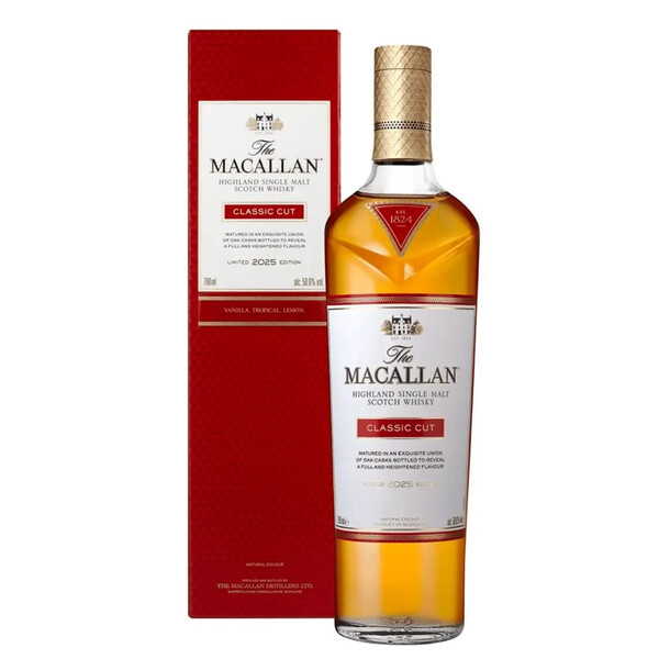 Highland Single Malt Scotch Whisky Macallan Classic Cut Limited 2025 Edition