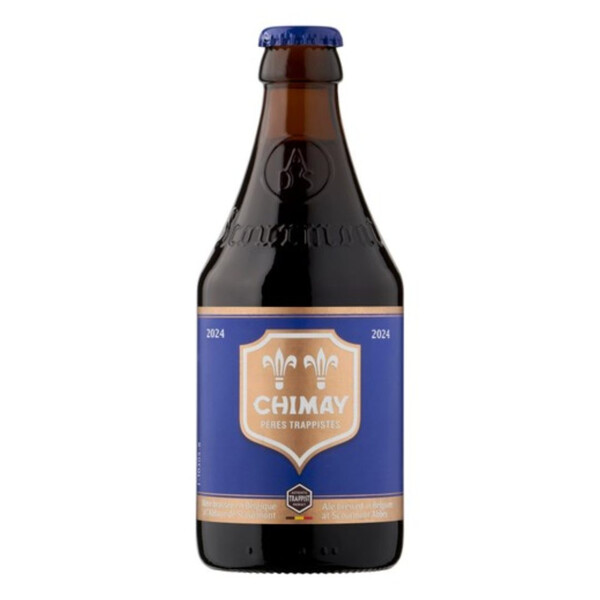 Dark Belgian Trappist Beer Chimay Blue 2024