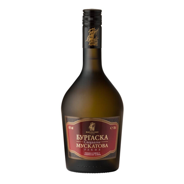 Ракия Бургаска Мускатова Специална 0,70л. Бургас ~ България