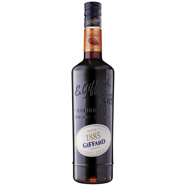 Liqueur Giffard Creme de Cacao brown
