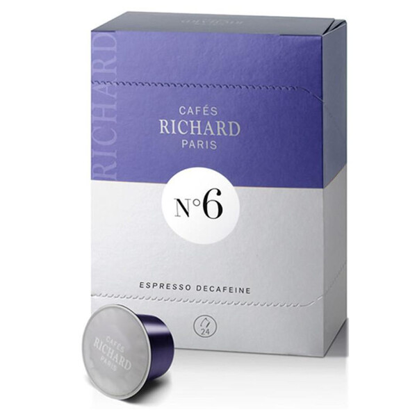 Coffee Capsules Decaf Richar No. 6 (24 pcs. in a box)