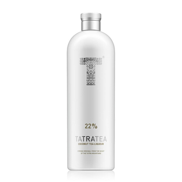 Liqueur based on herbal tea and coconut Tatratea