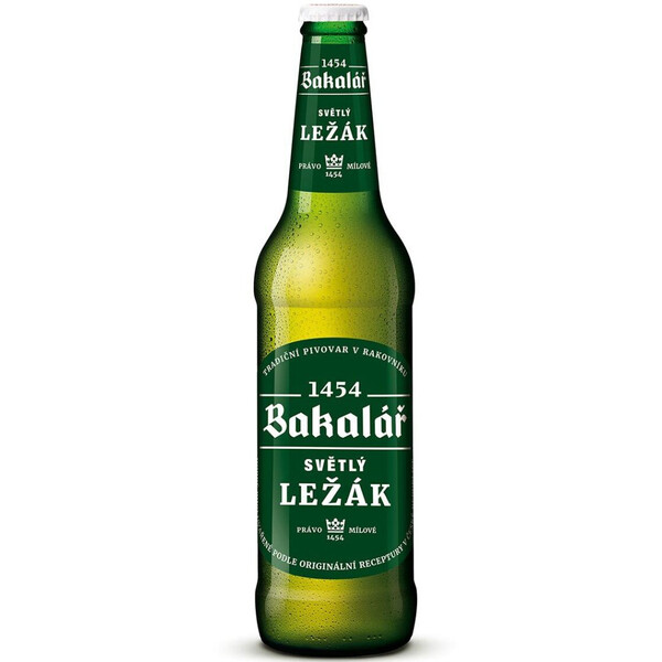 Beer Bakalar Svetli Lezak / Bakalář Ležák Světlý