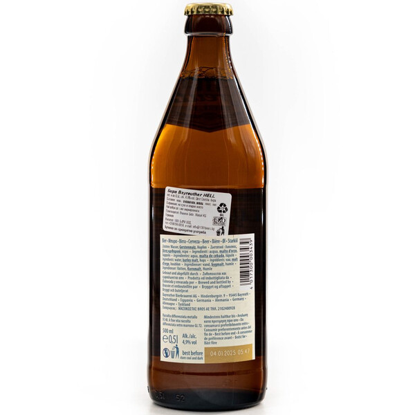 Beer Bayreuita Hell