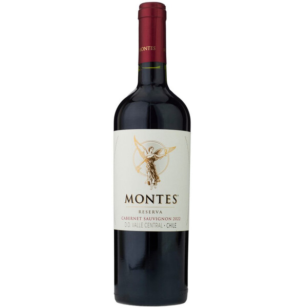 red wine Cabernet Sauvignon Reserva Montes 2022