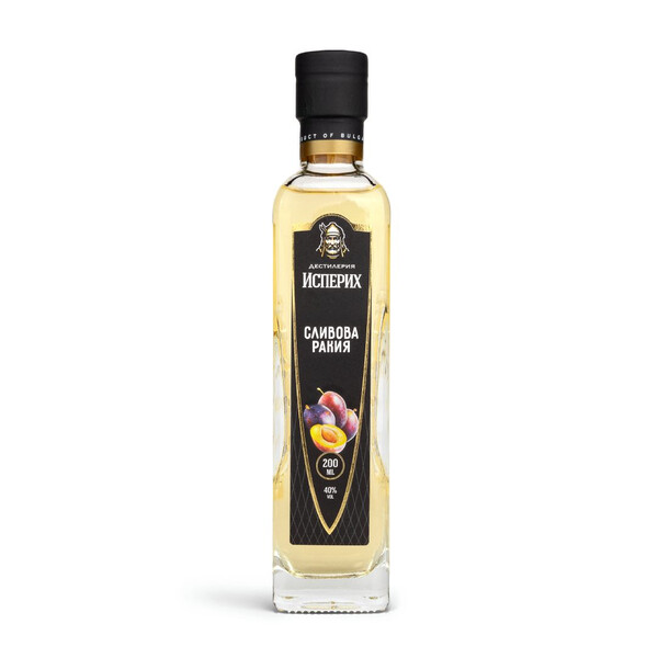 Ракия Сливова 0,20л. Исперих ~ България *40% алк.с-е