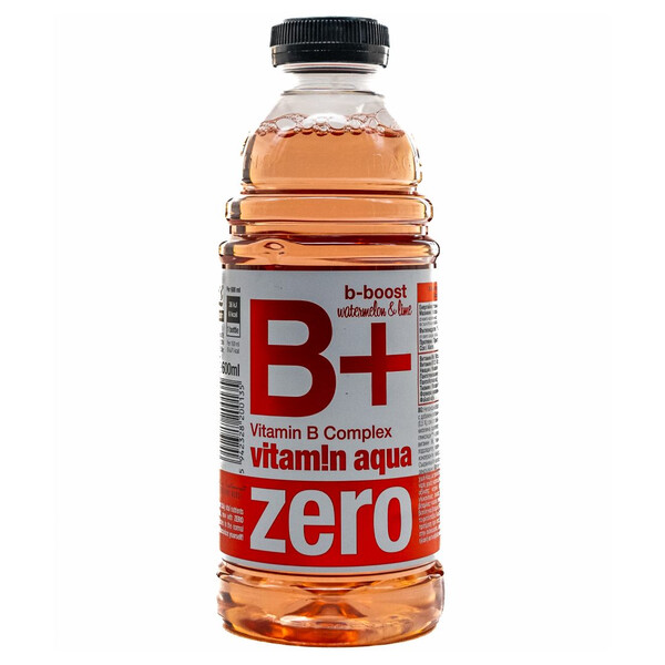 non-alcoholic non-carbonated drink Vitamin Aqua Bi- Boost Zero with vitamins B-complex and taste of watermelon and lime 0.60 l. Merlin's
