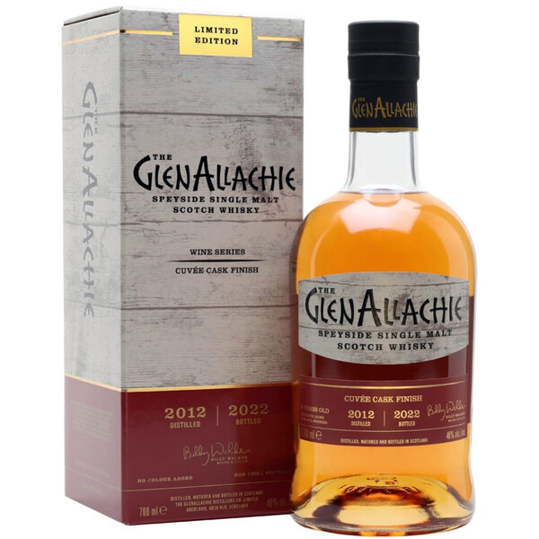 The Glenallachie 9 Year Old  2012 -2022 Wine Series Cuvee Cask Finish 0.700