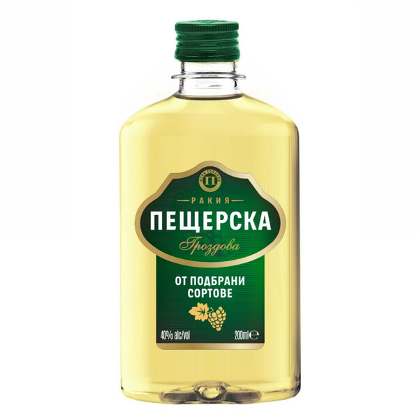 Peshterska Grappe Rakia 0.200 PET