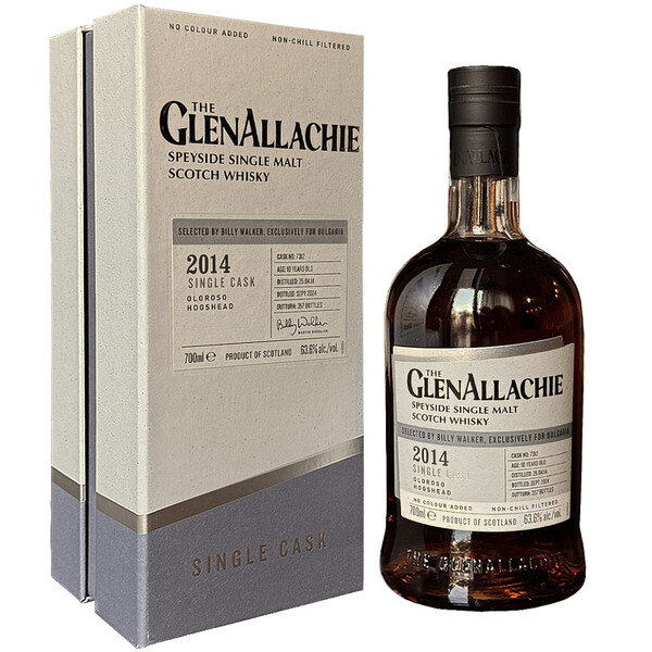 Single Malt The Glenallachie Single Cask № 7312/ 2014 Oloroso Hogshead 10 years Bulgaria Exclusive