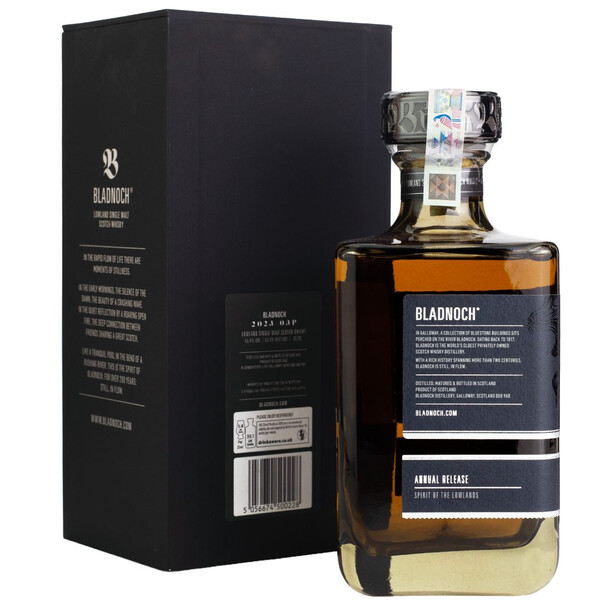 Bladnoch Single Cask 2023/03P Bourbon Barrel Cask No.63 Peated Collection Annual Release 2009