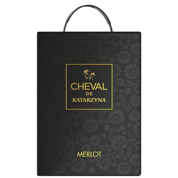 red wine Merlot Cheval de Katarzyna 2024
