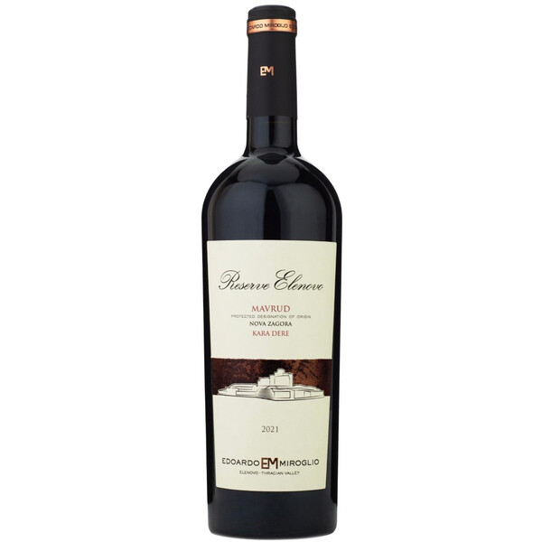 red wine Mavrud Reserve Elenovo 2021