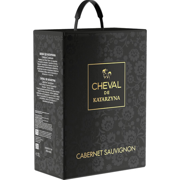 red wine Cabernet Sauvignon Cheval de Katarzyna 2024г.