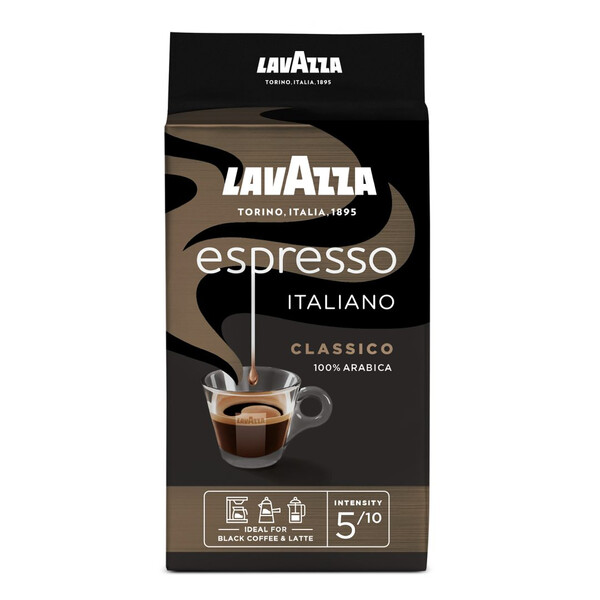 Espresso Italiano Classico Ground Coffee Lavazza