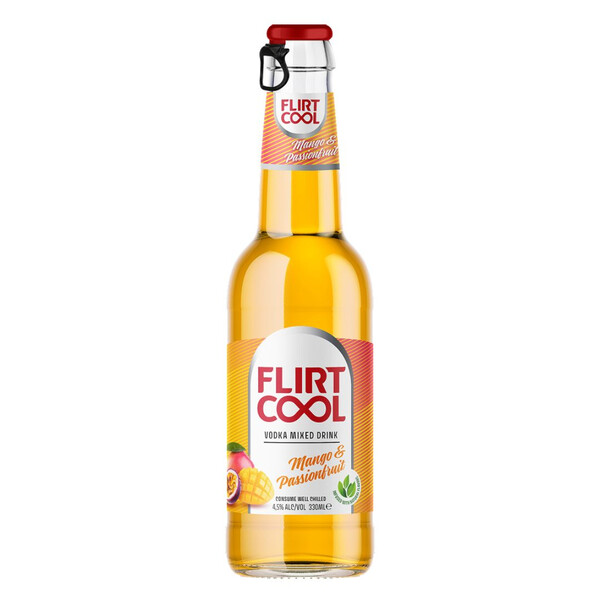 Vodka Mixed Drink Flirt Cool Мango & Passion Fruit