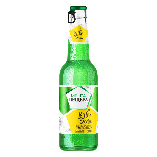 Low-alcohol mixed drink Mint Bitter Soda