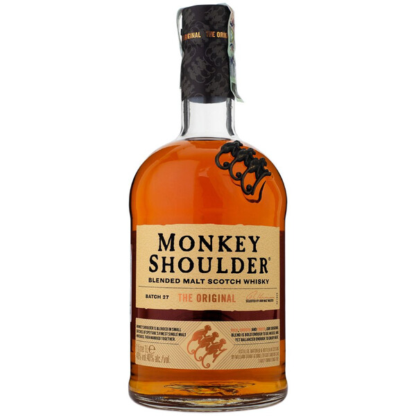 Blended Malt Scotch Whiskey Monkey Shoulder Batch 27