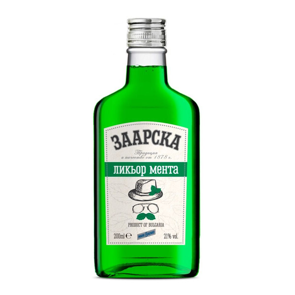 Ликьор Мента Заарска 0,20л. Д.Менада ~ България* 25% алк. с-е НБ 2022