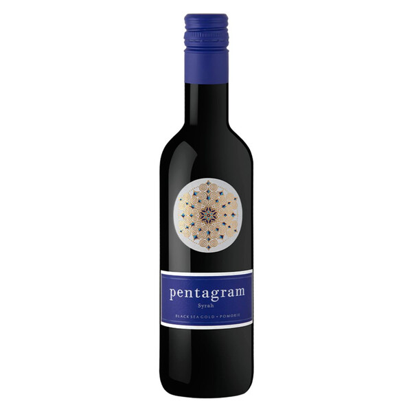 Red Wine Black Sea Gold Pomorie Syrah Prentagram 2018 0,375L