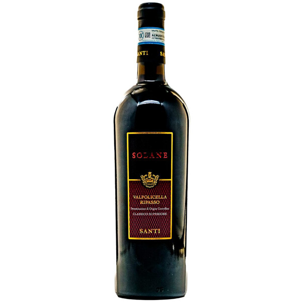 Red wine Solane Valpolicella Classico Superiore Ripasso 2019.