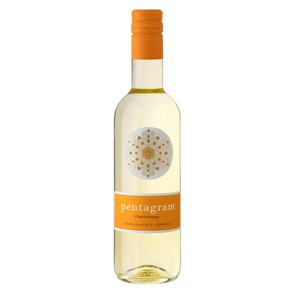 Black Sea Gold Pomorie Pentagram Chardonnay 2021 0.375L