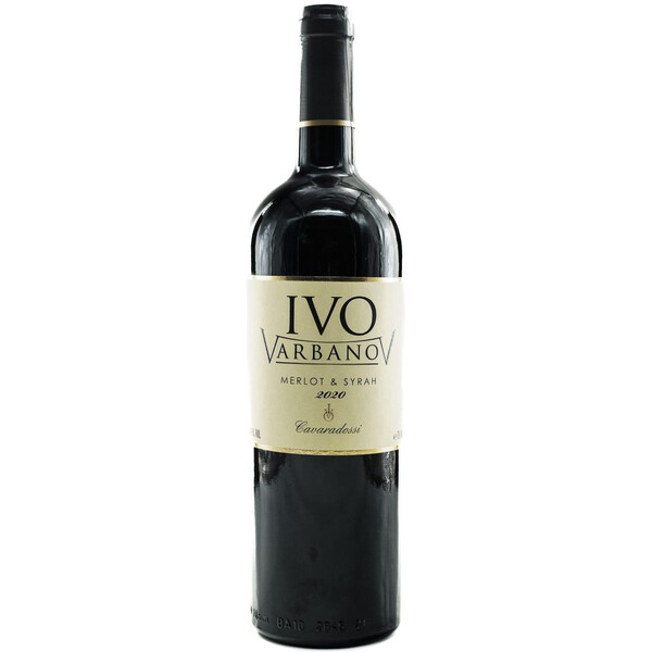 Red wine Merlot and Syrah Cavaradossi 2020.